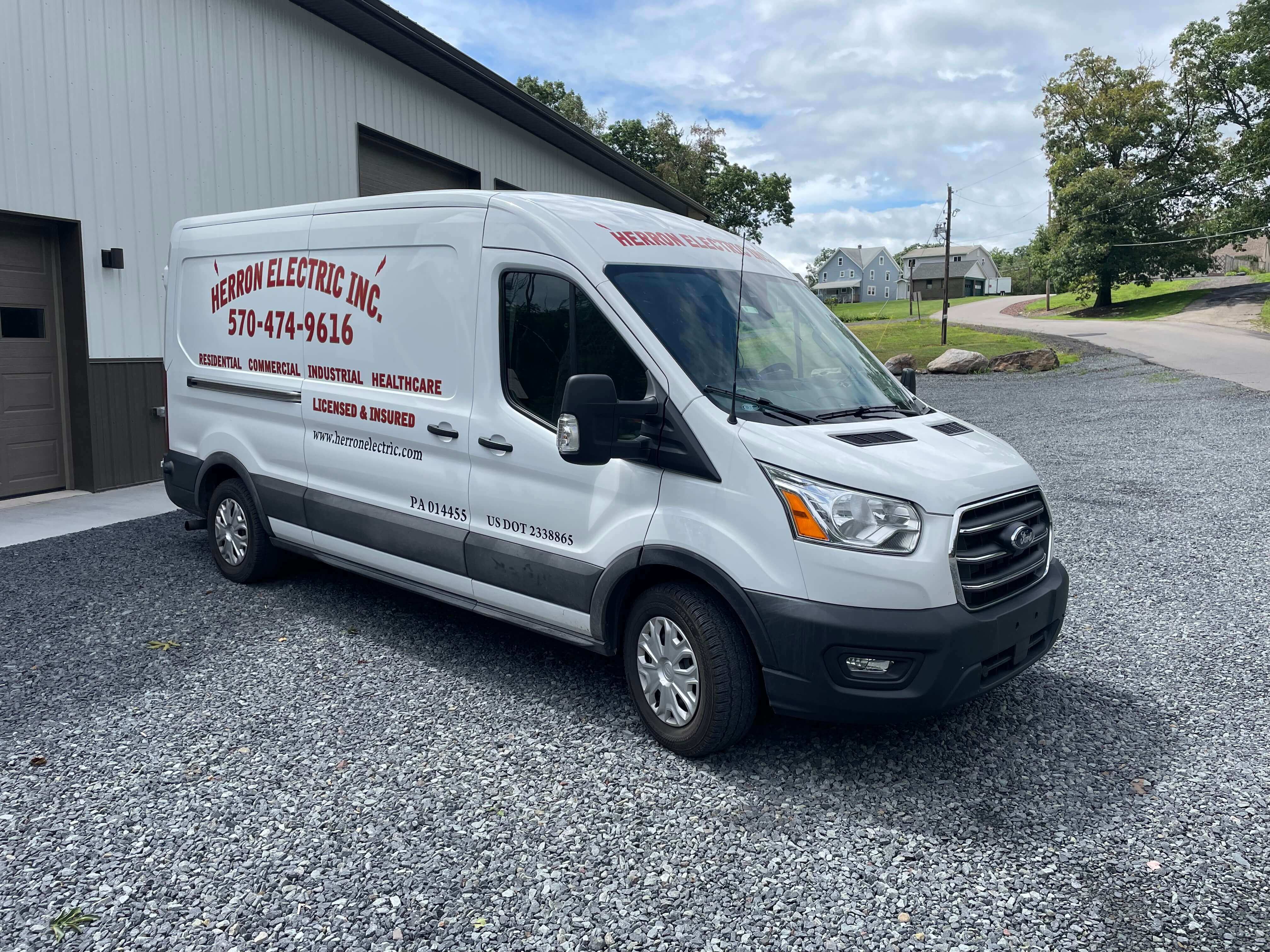 Herron Electric van